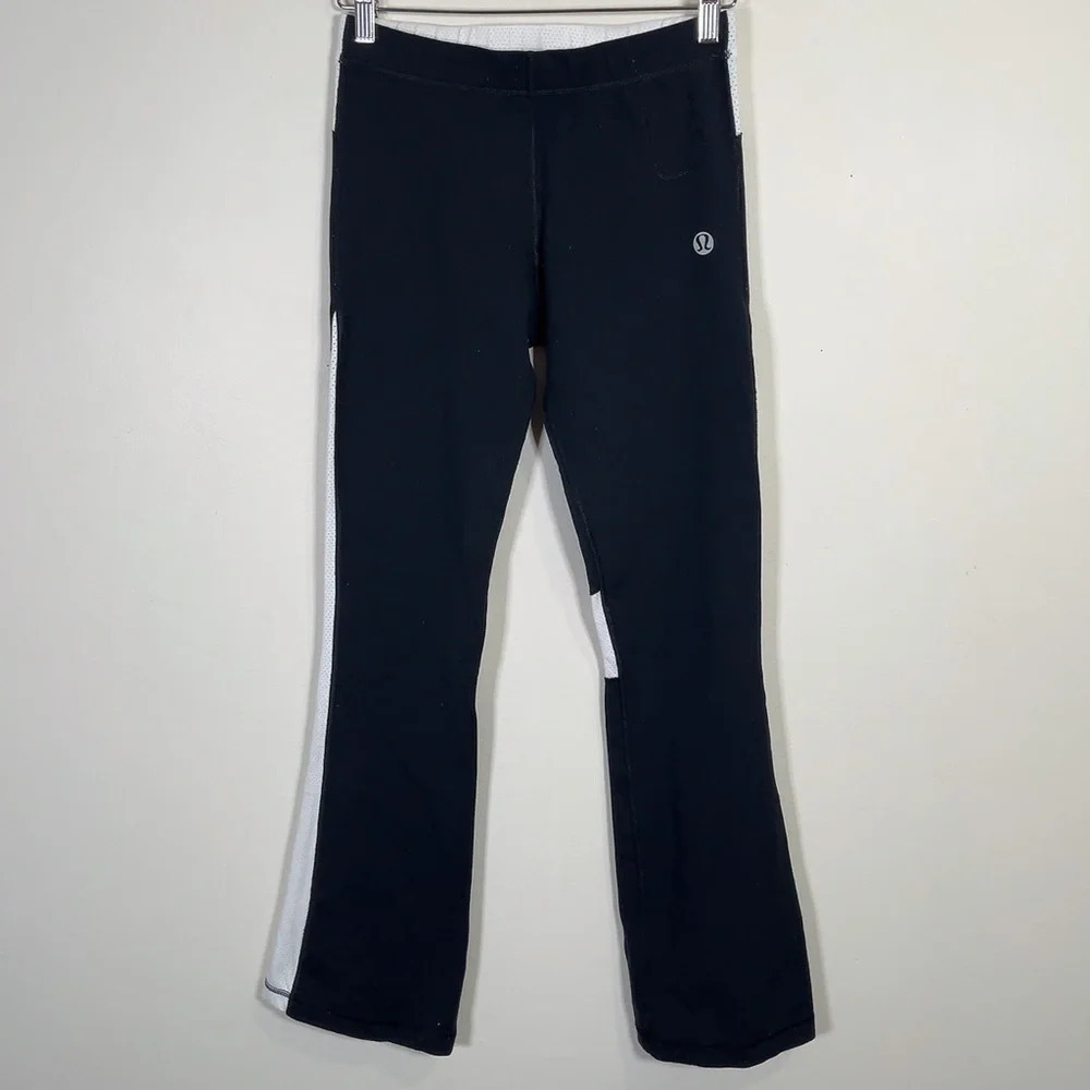 Lululemon Legging With Mesh Panels